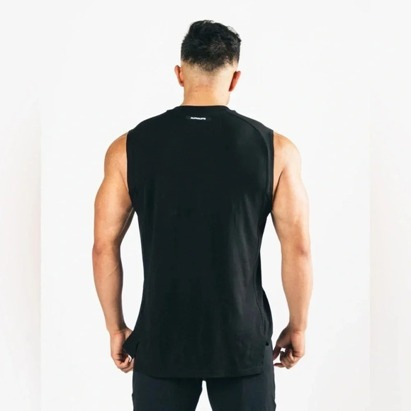 ALPHALETE NWT PREMIUM STEPPED HEM CUTOFF TANK SIZE SMALL - Picture 2 of 6